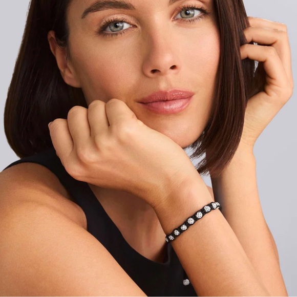 LAGOS Black Macrame Bracelet